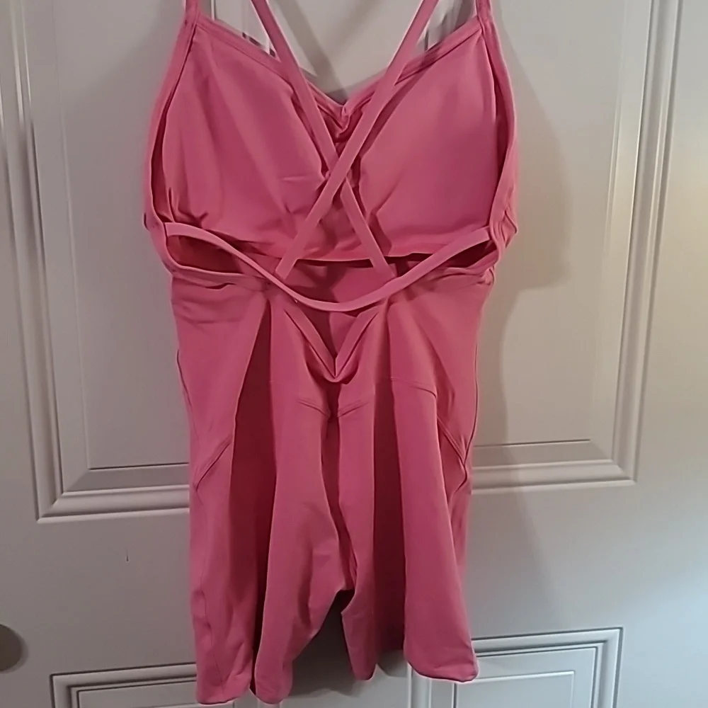 Pink Bodycon Romper - Picture 6 of 12